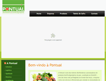 Tablet Screenshot of pontualcomercial.com.br